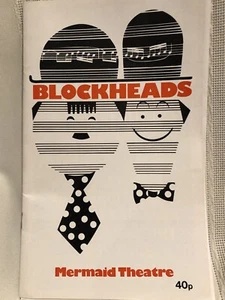Laurel and Hardy Blockheads - ORIGINAL LONDON THEATRE PLAYBILL & TKT STUBS! - Picture 1 of 11