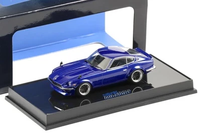 1:64 AUTOart Nissan Fairlady Z (S30) Wangan Mezzanotte Akuma No Z Blu Scuro - Immagine 1 di 3