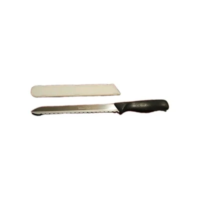 Pampered Chef 9" Serrated Bread Knife 1285 Protective Cover Sheath Stainless USA - Image 1 of 4