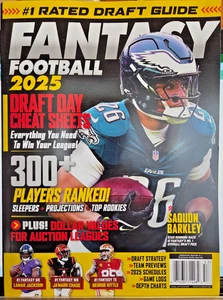 Fantasy Football Magazin 2025 Saquon Barkley - #1 RATED DRAFT GUIDE! NEU! - Bild 1 von 4