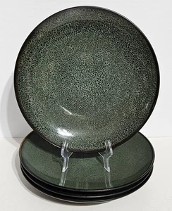 Gabbay Fusion Wasabi 11 3/8" Dinner Plates Green Speckled PRISTINE!!! - Set of 4 - Picture 1 of 11