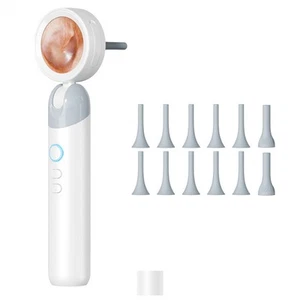 Visual Ear Otoscope 1.38 Inch IPS Endoscope 1080P Camera Ear Wax Clean1138 - Photo 1/10