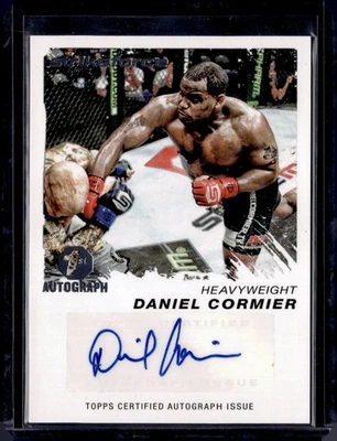 2011 Topps UFC Moment of Truth Autograph #CSDCO Daniel Cormier Auto - Image 1 of 2