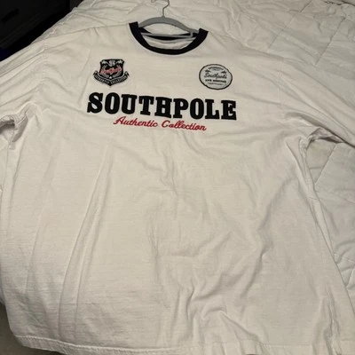 Southpole Authentic Collection T-Shirt Men’s Size 2X Embroidered Patches  Tee - Image 1 of 4