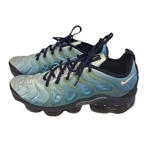 Nike Air Vapormax Plus 924453-407 Mens 10.5 Running Shoes Current Blue Sneakers - Picture 1 of 8