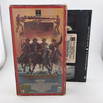 Silverado - VHS - 1985 - Kevin Costner Kevin Kline Danny Glover - Side Load Box - Image 1 of 4
