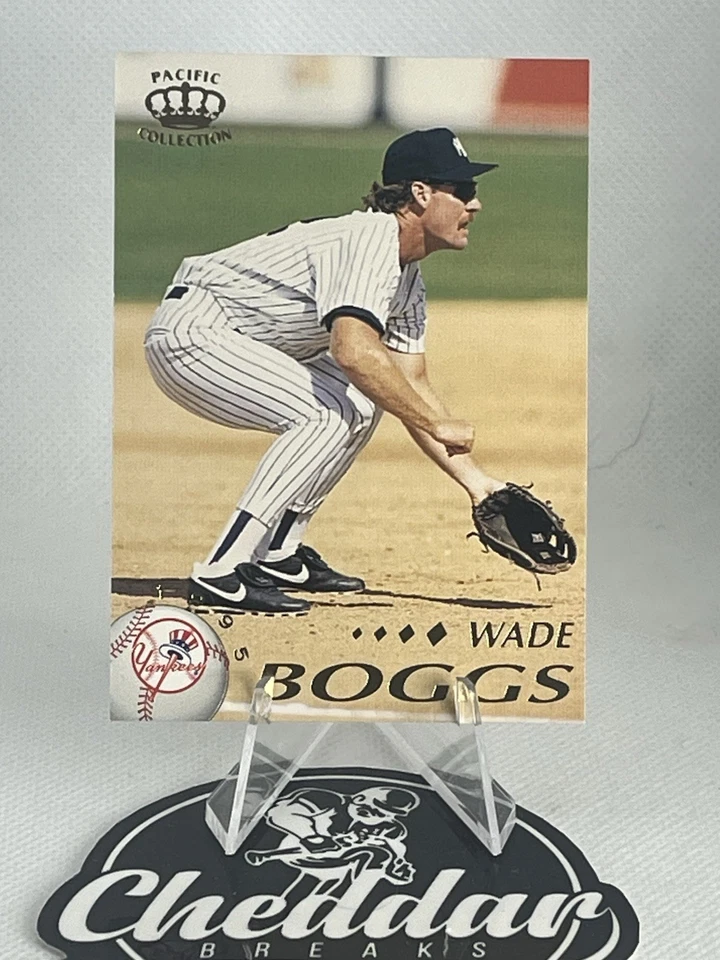 1995 Pacific Crown Collection #293 Wade Boggs New York Yankees HOF - Image 1 of 2