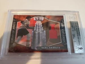 Dave Schultz 2001-02 ITG Ultimate Memorabilia Stanley Cup Dynasty (GU) BGS 9  - Picture 1 of 10