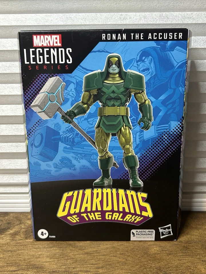 Figura de acción de lujo exclusiva de Ronan The Accuser de Marvel Legends de Amazon Foto 1 de 4
