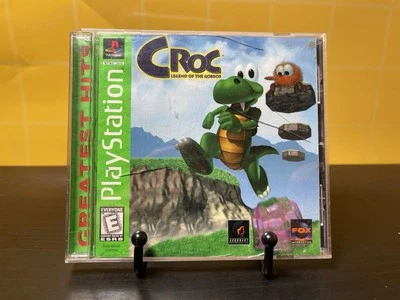 Croc: Legend of the Gobbos - (Playstation 1, 1998) - CIB Tested And Working - Image 1 of 4
