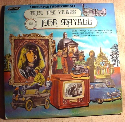 Rare John Mayall Near Mint 2 Lp Stereo Set & Gatefold Thru The Years 1971 London - Image 1 of 4