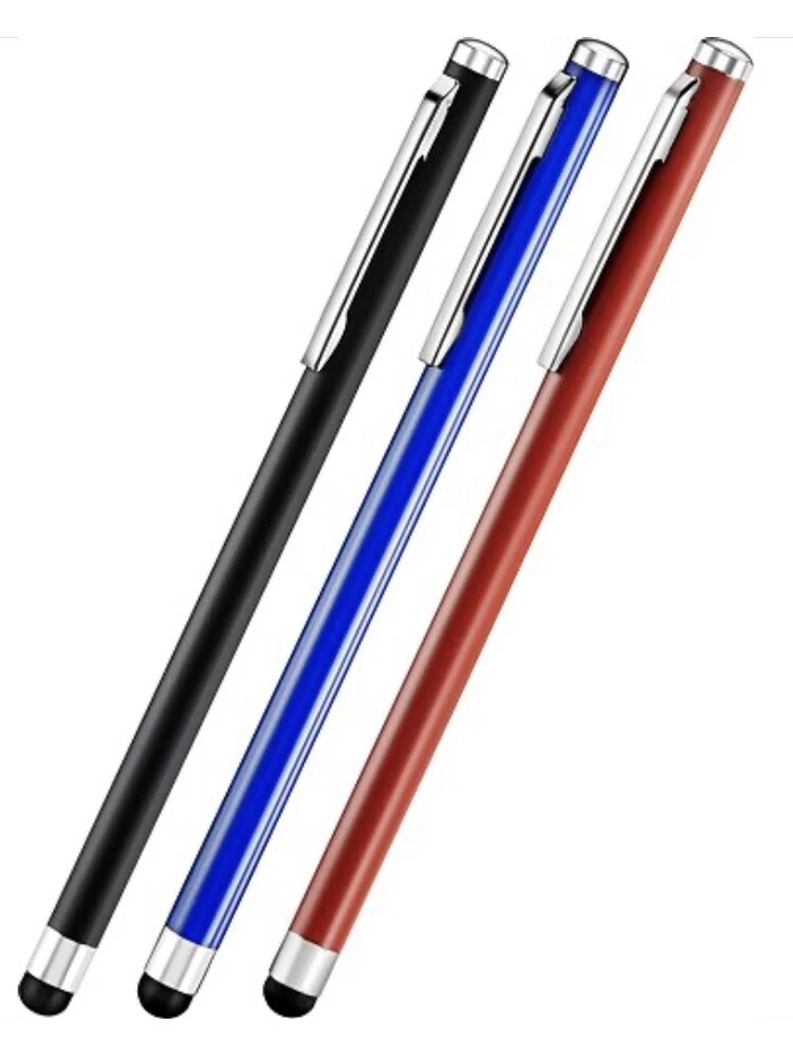 Insignia- Styluses (3-Count) - Black/Red/Blue - Image 1 of 1