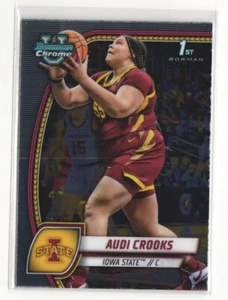 2024-25 Bowman University Chrome - Audi Crooks Base Card #9 - Picture 1 of 2