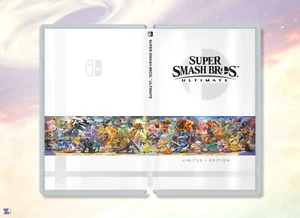 Super Smash Bros Ultimate Edición Limitada: Estuche de juego personalizado para Nintendo Switch - Imagen 1 de 3