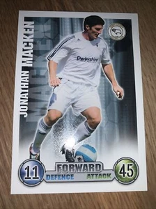 Jonathan Macken Derby County FC Match Attax 2007/08 Football Card - Picture 1 of 2