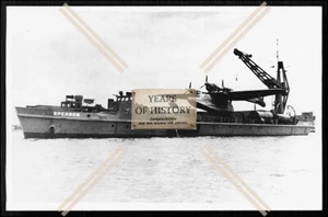 Foto Katapultschiff Schleuderschiff Sperber Schwesterschiff war Bussard und Fal - Picture 1 of 1