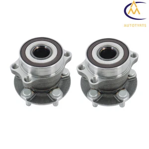 For Subaru Forester 2014 2015 2016-2018 Pair Rear Wheel Bearings And Hubs 512518 - Picture 1 of 14