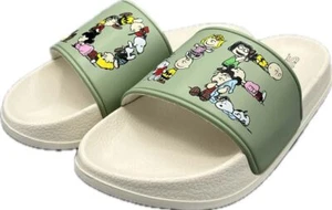 NEW PEANUTS women's Slipper green LL - Picture 1 of 1