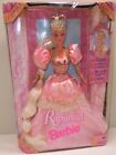 Mattel Barbie Rapunzel Doll Pink Gown Jeweled Crown #17646 Vtg. 1997 NIB