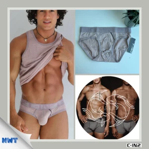 C-IN2 - Hand Me Down - Men's Low Rise Brief - Pedro Pink Heather (M) - Picture 1 of 8