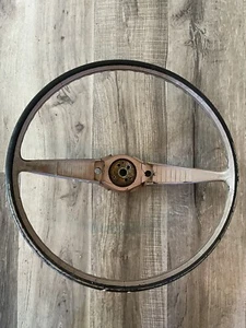 1959-1960 Chevy Biscayne El Camino Steering Wheel Belair Parkwood Brookwood OEM - Picture 1 of 6