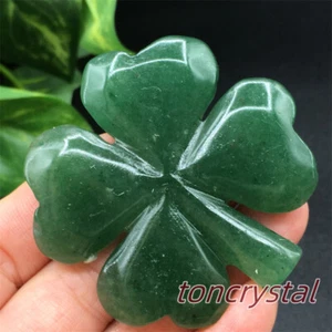Guarigione teschio Reiki 2" Erba avventurina naturale intagliata a mano cristallo quarzo - Foto 1 di 9