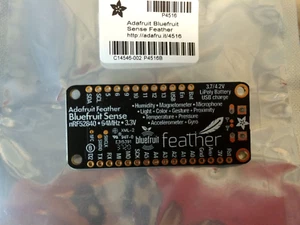 Adafruit Feather nRF52840 Sense [ID: 4516] (M4F, IMU, PDM mic, BMP280,  LSM6DS) - Picture 1 of 2