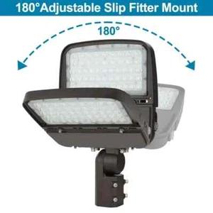 LED Parking Lot Light, 1 Pack 200W LED Shoebox Light - Picture 1 of 8