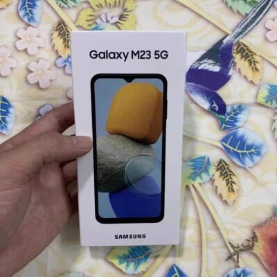 New&Sealed Samsung Galaxy M23(5G) 128GB Fully UNLOCKED Andriod Smartphone - Image 1 of 3
