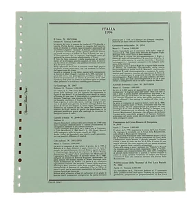 Fogli Album Marini King Italia Repubblica 1994 singoli - Foto 1 di 1