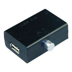 USB Sharing Share Switch Box Hub 2 Ports PC Computer Scanner Printer Manual - Picture 1 of 9