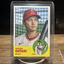 Shohei Ohtani 2022 Topps Archives 1963 Design #1 Los Angeles Angels