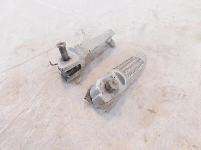 2009-2018 BMW F800R K1300S Silver Front/Rear Left Foot Pegs Footrest Pegs - Imagem 1 de 4
