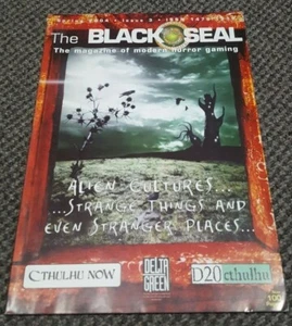 The Black Seal Issue 3 - Magazine of Modern Horror Roleplaying Cthulu D20 - Picture 1 of 4