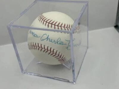 Tommy Lasorda Autographed Baseball (Rare Full Name Inscribed) PSA/DNA Authentic - Image 1 of 3