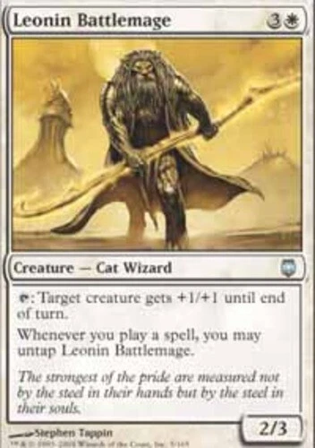4x Leonin Battlemage ~ Near Mint Darksteel MTG Magic x4 4 UltimateMTG Playset Wh - Image 1 of 1