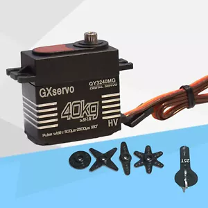 Waterproof High Torque&Speed 40KG Digital Servo Metal Gear for 1/8 1/10 RC Car - Picture 1 of 10