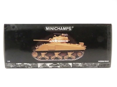 (ID0581) Minichamps 350040001 Panzer Sherman M4A3, 1:35, OVP - Image 1 of 4