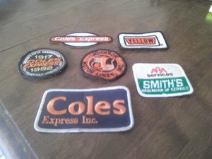 TRANSPORT BESTICKTE AUFNÄHER KONVOLUT - Bild 1 von 1