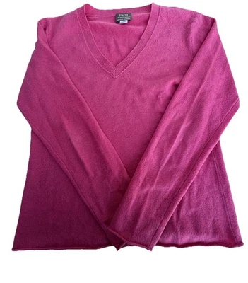 FWM Fenn Wright Manson Cashmere Sweater Pink V-Neck, Size Medium - Image 1 of 3