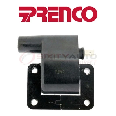 Prenco Ignition Coil for 1990-1995 Dodge Spirit 3.0L V6 - Spark Plug ik Foto 1 de 4