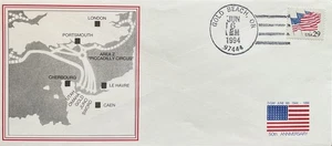 D-Day 50 Anniversary Celebration World War II June 6 94 #10 Gold Beach Oregon  - Picture 1 of 1