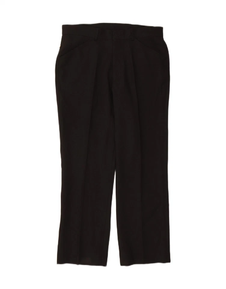 FARAH Womens Straight Casual Trousers W34 L29 Black Polyester CR03 - Image 1 of 3