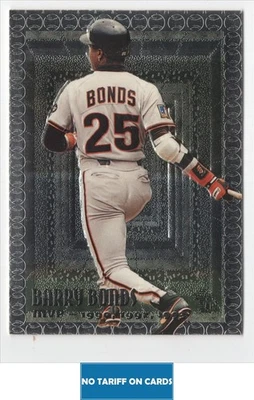 1995 TOPPS SILVER EMBOSSED Barry Bonds San Francisco Giants #1 - Image 1 of 2