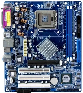 MAINBOARD ASROCK 775VM8 VIA PM800 S.775 DDR RTM360-520 AGP PCI - Foto 1 di 2