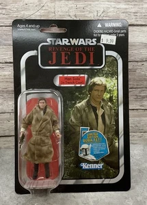 STAR WARS VINTAGE COLLECTION HAN SOLO TRENCH COAT 3.75 ACTION FIGURE NIP - Picture 1 of 2