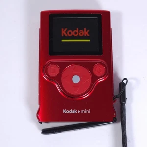 Videoregistratore digitale Kodak Mini ZM1 fotocamera fotografica ROSSO testato - Foto 1 di 8