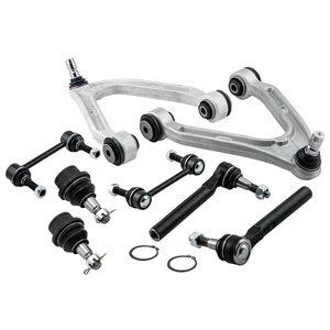 Brazos de control superiores delanteros 8 piezas rótulas varilla de amarre exterior para Hummer H3 2006-2010 - Imagen 1 de 20