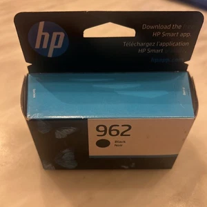 Oryginalny czarny wkład atramentowy HP 962 Exp 04/2025 OfficeJet 9012/9012e Series - Zdjęcie 1 z 5