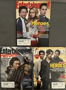 Set Of 3 Heroes Themed Issues Entertainment Weekly Magazine 2006-7 Pre-owned - Picture 1 of 1